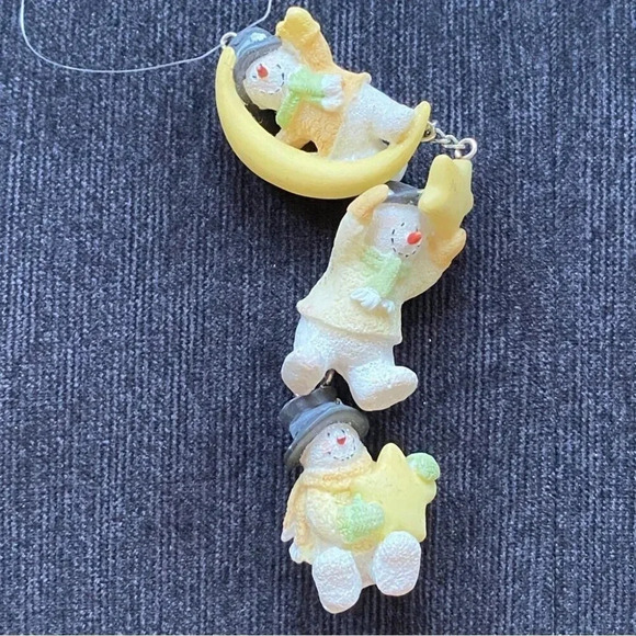 Hanging Snowman  Christmas Ornament - Picture 2 of 14